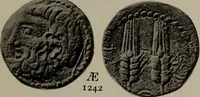 An illustration from Numismata graeca; Greek coin-types, classified for immediate identification (1910)