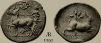 An illustration from Numismata graeca; Greek coin-types, classified for immediate identification (1910)