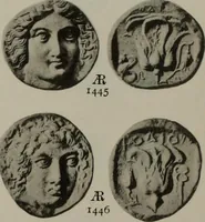 Picture 502 of 528 from Numismata graeca; Greek coin-types, classified for immediate identification (1910), leaf 628