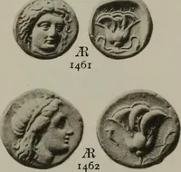Picture 505 of 528 from Numismata graeca; Greek coin-types, classified for immediate identification (1910), leaf 630