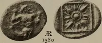 Picture 525 of 528 from Numismata graeca; Greek coin-types, classified for immediate identification (1910), leaf 636