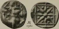 An illustration from Numismata graeca; Greek coin-types, classified for immediate identification (1910)