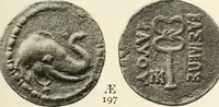 An illustration from Numismata graeca; Greek coin-types, classified for immediate identification (1910)