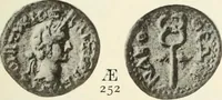 An illustration from Numismata graeca; Greek coin-types, classified for immediate identification (1910)