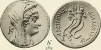 An illustration from Numismata graeca; Greek coin-types, classified for immediate identification (1910)