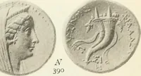 An illustration from Numismata graeca; Greek coin-types, classified for immediate identification (1910)