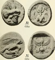 Picture 74 of 449 from Numismata graeca; Greek coin-types, classified for immediate identification (1910), leaf 150