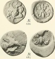 Picture 77 of 449 from Numismata graeca; Greek coin-types, classified for immediate identification (1910), leaf 150