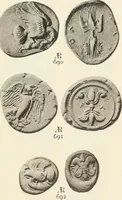 Picture 78 of 449 from Numismata graeca; Greek coin-types, classified for immediate identification (1910), leaf 150