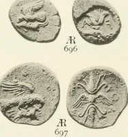 Picture 80 of 449 from Numismata graeca; Greek coin-types, classified for immediate identification (1910), leaf 150