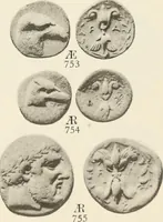 Picture 90 of 449 from Numismata graeca; Greek coin-types, classified for immediate identification (1910), leaf 152