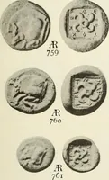 An illustration from Numismata graeca; Greek coin-types, classified for immediate identification (1910)