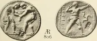Picture 105 of 449 from Numismata graeca; Greek coin-types, classified for immediate identification (1910), leaf 156