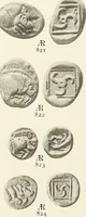 An illustration from Numismata graeca; Greek coin-types, classified for immediate identification (1910)