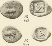 Picture 109 of 449 from Numismata graeca; Greek coin-types, classified for immediate identification (1910), leaf 156
