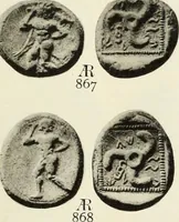 Picture 113 of 449 from Numismata graeca; Greek coin-types, classified for immediate identification (1910), leaf 160