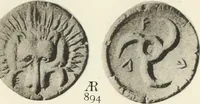 An illustration from Numismata graeca; Greek coin-types, classified for immediate identification (1910)