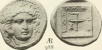 Picture 134 of 449 from Numismata graeca; Greek coin-types, classified for immediate identification (1910), leaf 164