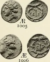 Picture 137 of 449 from Numismata graeca; Greek coin-types, classified for immediate identification (1910), leaf 166