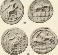 Picture 149 of 449 from Numismata graeca; Greek coin-types, classified for immediate identification (1910), leaf 338