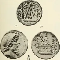 An illustration from Numismata graeca; Greek coin-types, classified for immediate identification (1910)