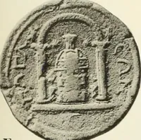 An illustration from Numismata graeca; Greek coin-types, classified for immediate identification (1910)