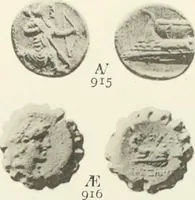 Picture 283 of 449 from Numismata graeca; Greek coin-types, classified for immediate identification (1910), leaf 374