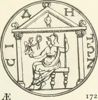 An illustration from Numismata graeca; Greek coin-types, classified for immediate identification (1910)