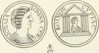 An illustration from Numismata graeca; Greek coin-types, classified for immediate identification (1910)