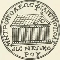 An illustration from Numismata graeca; Greek coin-types, classified for immediate identification (1910)