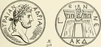 An illustration from Numismata graeca; Greek coin-types, classified for immediate identification (1910)