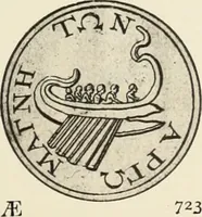 An illustration from Numismata graeca; Greek coin-types, classified for immediate identification (1910)