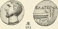 An illustration from Numismata graeca; Greek coin-types, classified for immediate identification (1910)