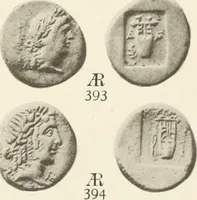 Picture 355 of 449 from Numismata graeca; Greek coin-types, classified for immediate identification (1910), leaf 554