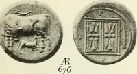 Picture 384 of 449 from Numismata graeca; Greek coin-types, classified for immediate identification (1910), leaf 566