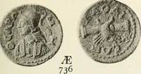An illustration from Numismata graeca; Greek coin-types, classified for immediate identification (1910)
