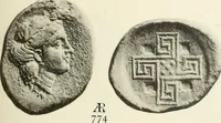 Picture 398 of 449 from Numismata graeca; Greek coin-types, classified for immediate identification (1910), leaf 570