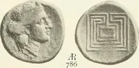 Picture 399 of 449 from Numismata graeca; Greek coin-types, classified for immediate identification (1910), leaf 570