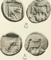 Picture 410 of 449 from Numismata graeca; Greek coin-types, classified for immediate identification (1910), leaf 572
