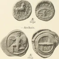Picture 433 of 449 from Numismata graeca; Greek coin-types, classified for immediate identification (1910), leaf 580