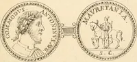 An illustration from Numismata imperatorum romanorum praestantiora a Julio Caesare ad Postumum usque per Joannem Vaillant (1743)