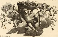 An illustration from Numismata imperatorum romanorum praestantiora a Julio Caesare ad Postumum usque per Joannem Vaillant (1743)