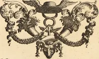 An illustration from Numismata imperatorum romanorum praestantiora a Julio Caesare ad Postumum usque per Joannem Vaillant (1743)
