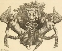 An illustration from Numismata imperatorum romanorum praestantiora a Julio Caesare ad Postumum usque per Joannem Vaillant (1743)