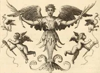 An illustration from Numismata imperatorum romanorum praestantiora a Julio Caesare ad Postumum usque per Joannem Vaillant (1743)