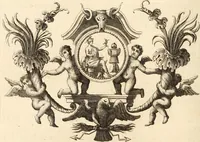An illustration from Numismata imperatorum romanorum praestantiora a Julio Caesare ad Postumum usque per Joannem Vaillant (1743)