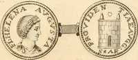 An illustration from Numismata imperatorum romanorum praestantiora a Julio Caesare ad Postumum usque per Joannem Vaillant (1743)
