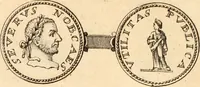 An illustration from Numismata imperatorum romanorum praestantiora a Julio Caesare ad Postumum usque per Joannem Vaillant (1743)