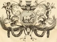 An illustration from Numismata imperatorum romanorum praestantiora a Julio Caesare ad Postumum usque per Joannem Vaillant (1743)