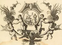 An illustration from Numismata imperatorum romanorum praestantiora a Julio Caesare ad Postumum usque per Joannem Vaillant (1743)